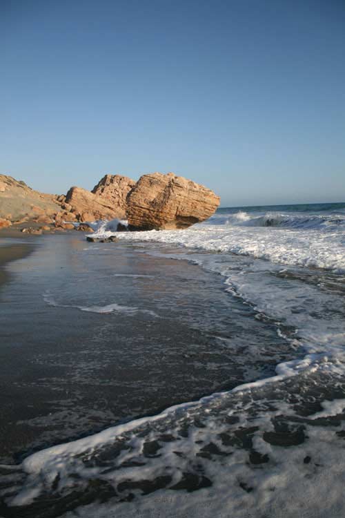 Playa de Ligres en Creta