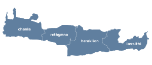 Regiones de Creta