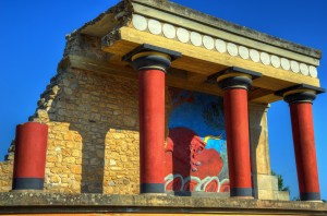 Palacio de Knossos, en Creta
