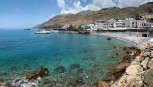 Playa Hora Sfakion de Creta